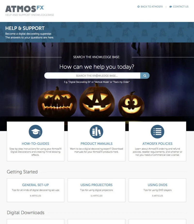 AtmosFX Help and Support knowledge base. 33