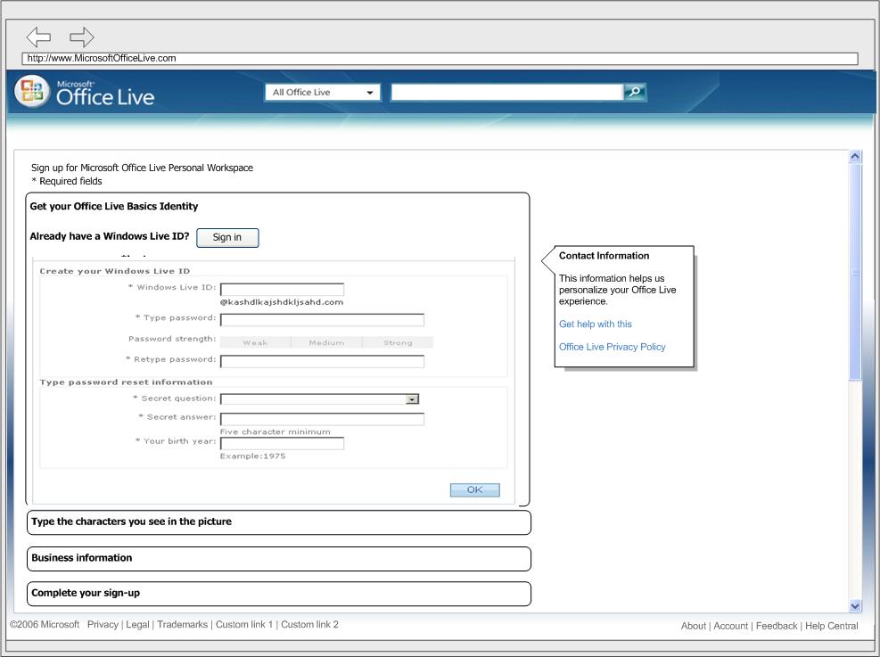 Office Live Configurator option 02