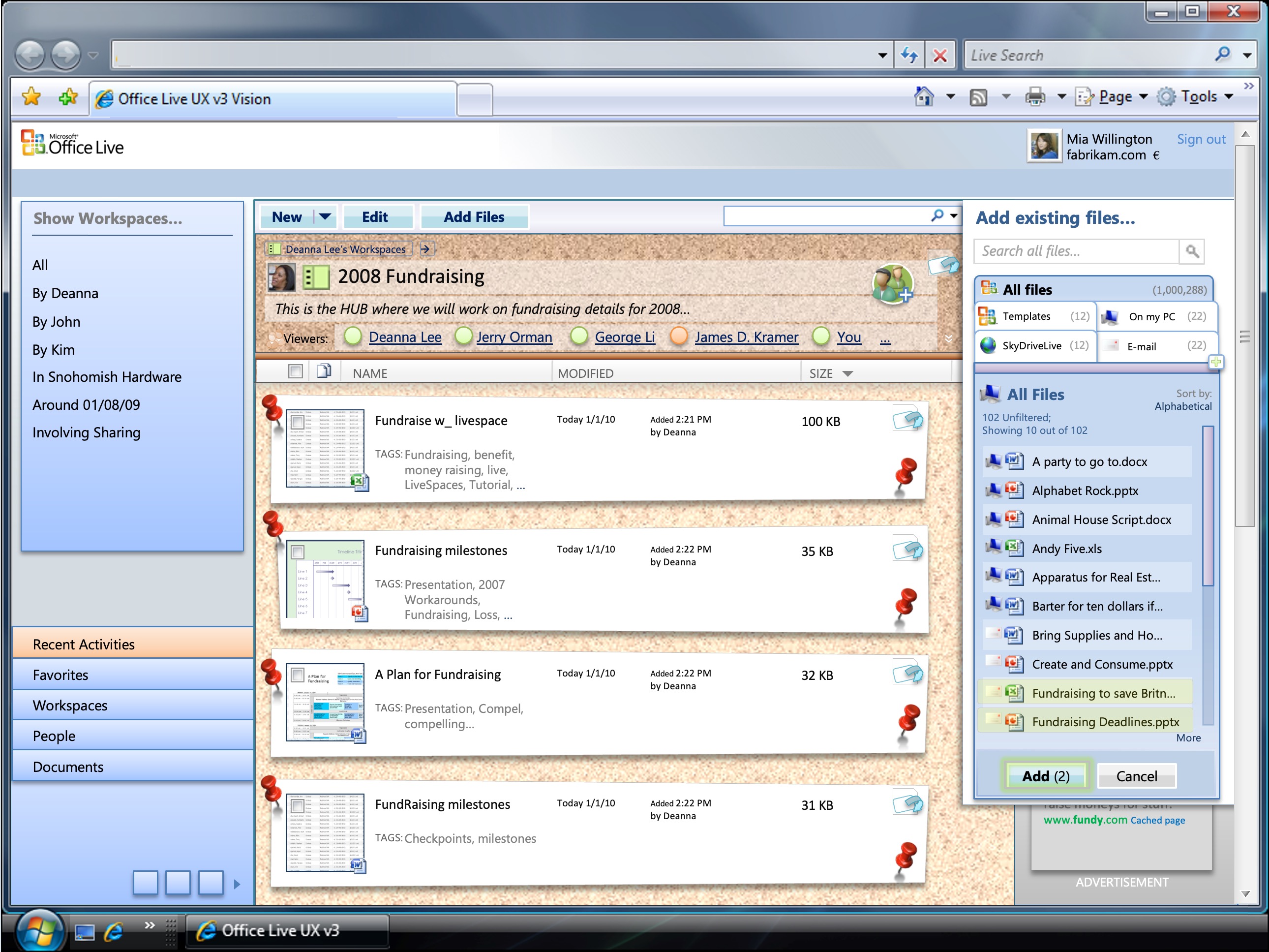 Workspaces and Small Business context 04