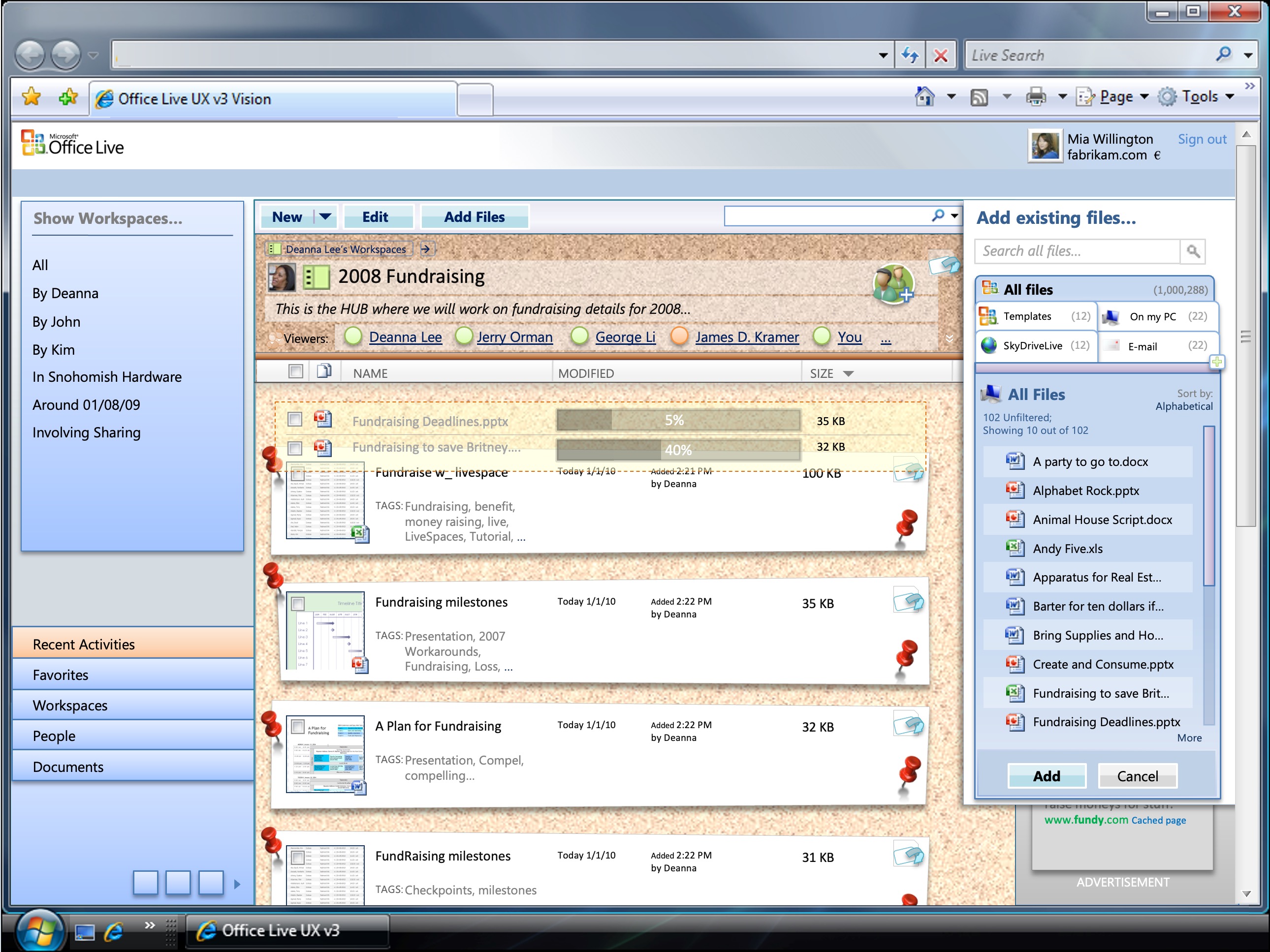Workspaces and Small Business context 05